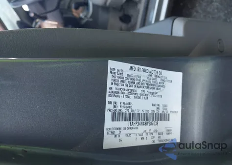 2008 Ford Focus S from USA, damaged, VIN 1FAHP34N48W287038